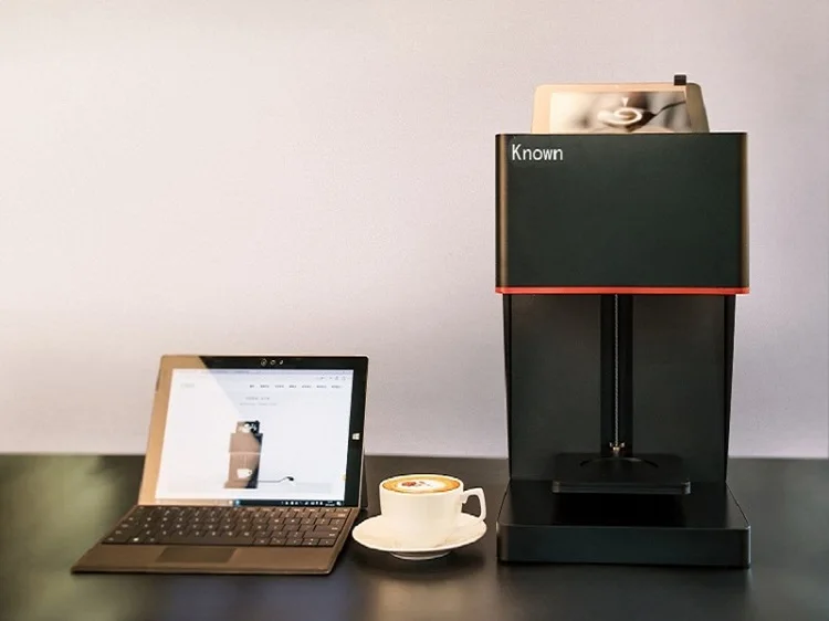 Evebot Eb-fc Free Shipping Selfie Coffee Printer Edible Cappuccino/latte/mocha B
