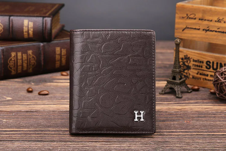 Trendy emboss genuine leather wallet for men, View leather wallet for ...