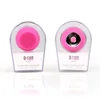 Mini Facial Cleansing Device Face Vibrating Cleanser Eletrci Silicone Brush for Home Use