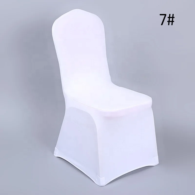 300 Metallic Spandex Chair Band for Folding Banquet Lycra Universal Chair Covers 