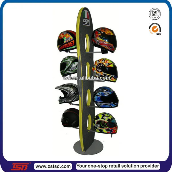 Wholesale Metal Bicycle Helmet Display Stand/motorcycle Helmet Shop