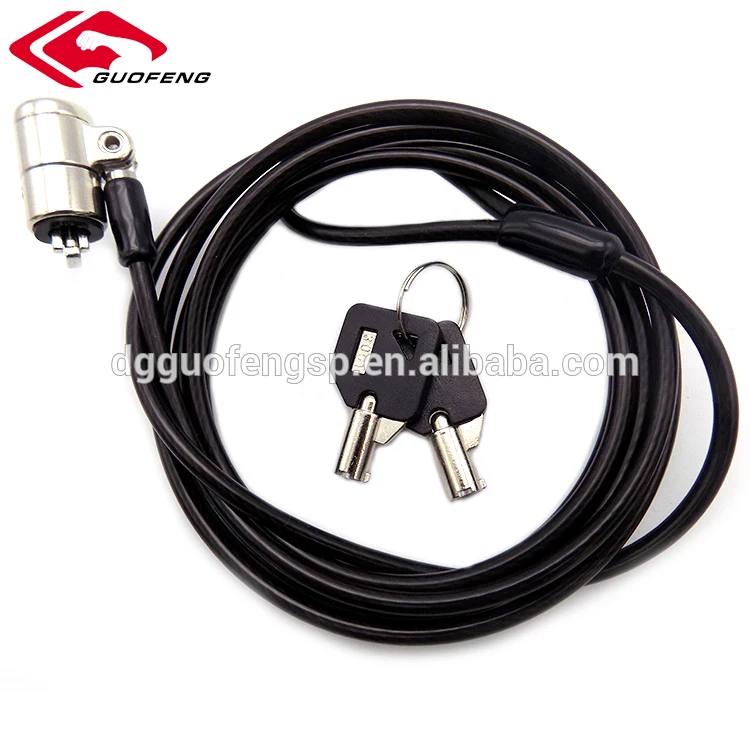 Anti Theft Retractable Security Combination Laptop Lock Steel Cable