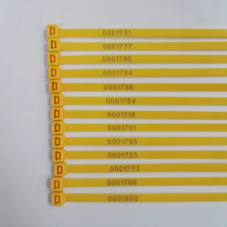 printed cable ties