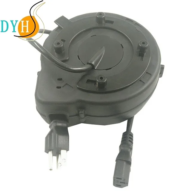 Spring Driven Extension Power Cord Retractable Cable Reel For Vacuum Cleaner Buy Retractable