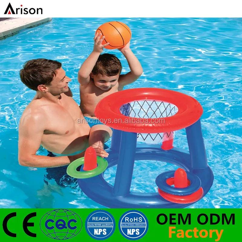 basketball inflatable pool