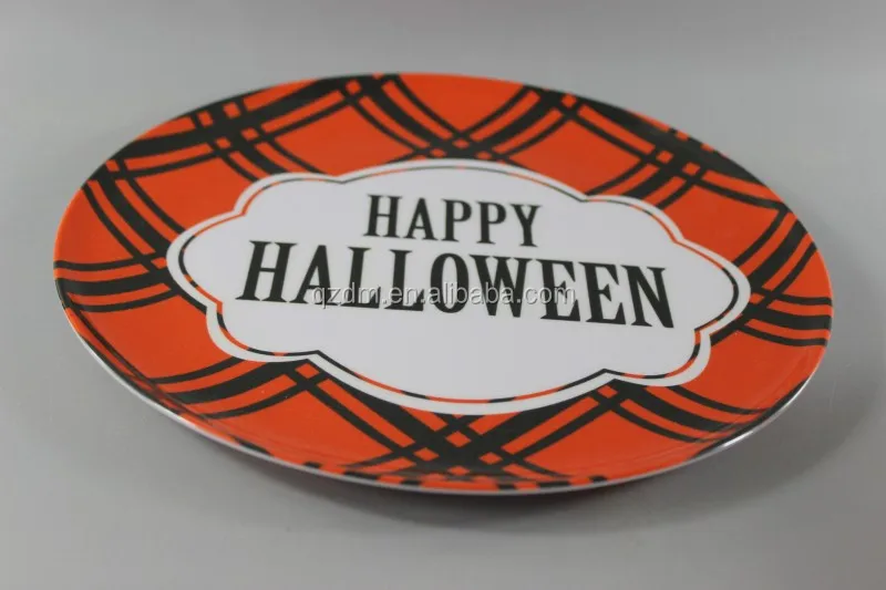 Hallowmas Melamine Dinner Plate Cheap Dishes