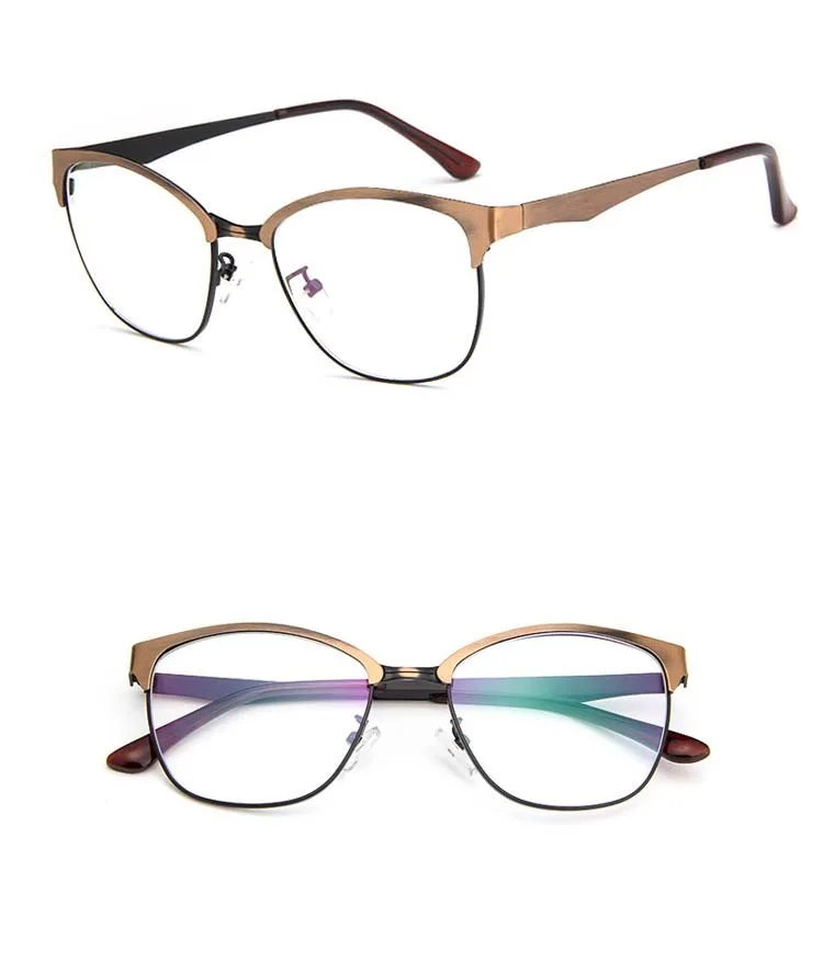 New Style Optical Frame Metal Glasses Titanium Frame Glasses Eye Wear ...