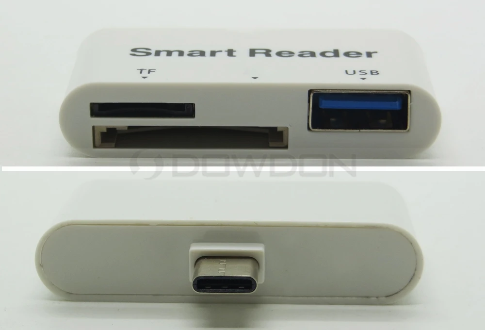 3 IN 1 Type-C OTG Smart Card Reader for SmartPhone Tablet PC - ANKUX.COM