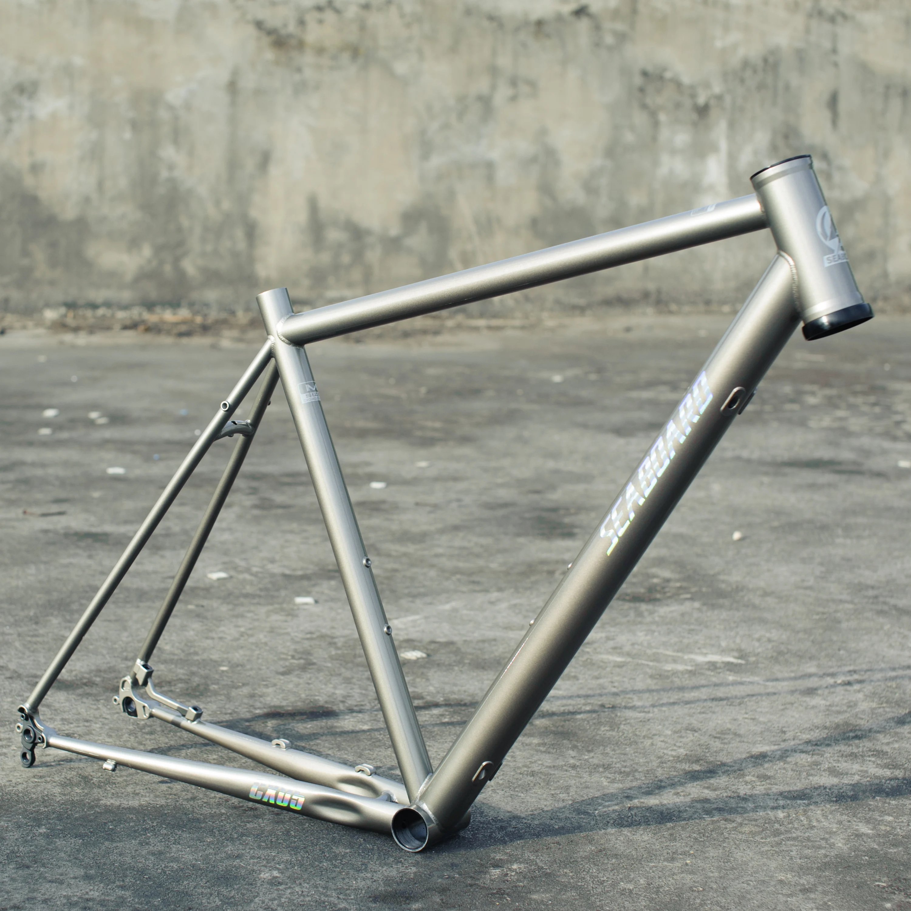 steel gravel bike frameset