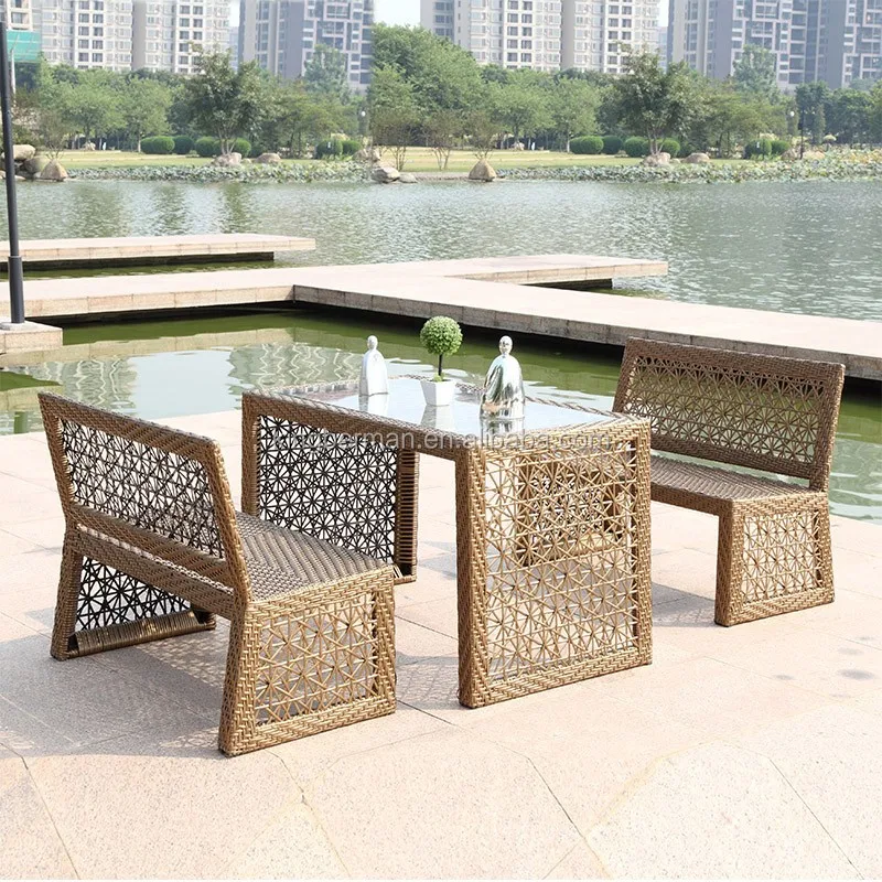 Cheap All Weather Outdoor Wholesale Rattan Wicker Furniture Patio Bar
