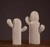 Home Decoration High Quality Modern Design Ceramic Cactus Articles
