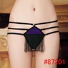 New sexy purl g string satin t back panties lingerie hot mature women underwear