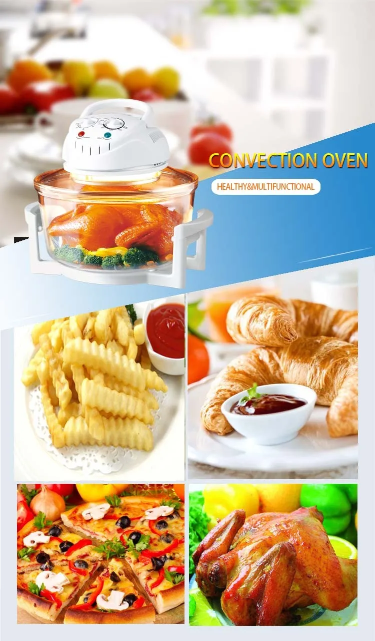 17l Halogen Oven Factory Electric Portable Cooker Convection Hot Air