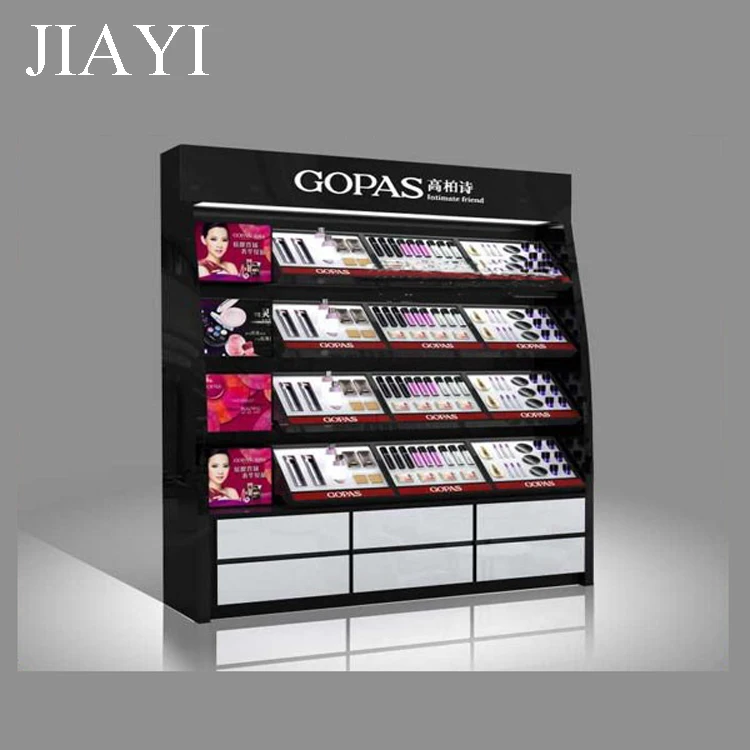 Source Fashion high quality makeup mac display stand makeup kiosk on m.alibaba.com