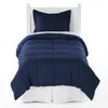 Ball microfiber filling patchwork comforter sets white and black