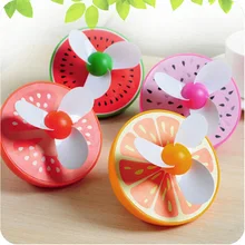 Summer Mini USB Fruit Rechargeable Fan,Portable Flexible Control Speed Fruit Watermelon/Orange/Tomato/Pitaya Mini usb fan gadget