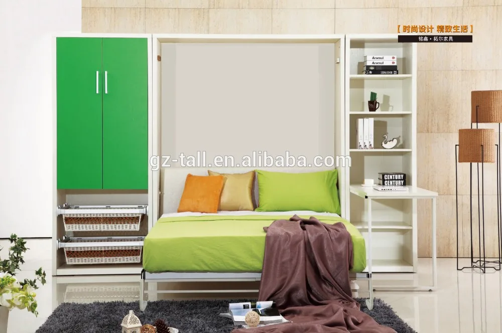 Modren Bedroom Furniture Murphy bed & Hidden wall bed