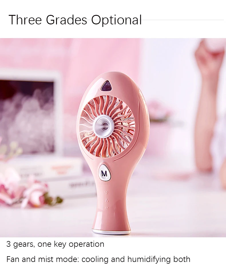 Metal Fan Blade Tabletop Mist Fan Whole Sale - Buy Mist ...