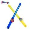 New Arrival Summer 2 in 1 Pump Up Water Gun and Bubble Wand Stick Toys