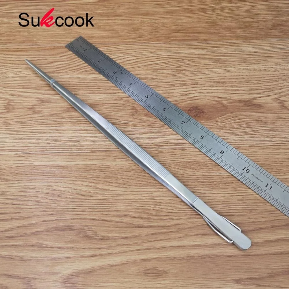 Hot Sales Food Grade Extra Long Bbq Stainless Steel Chef Tweezers Buy