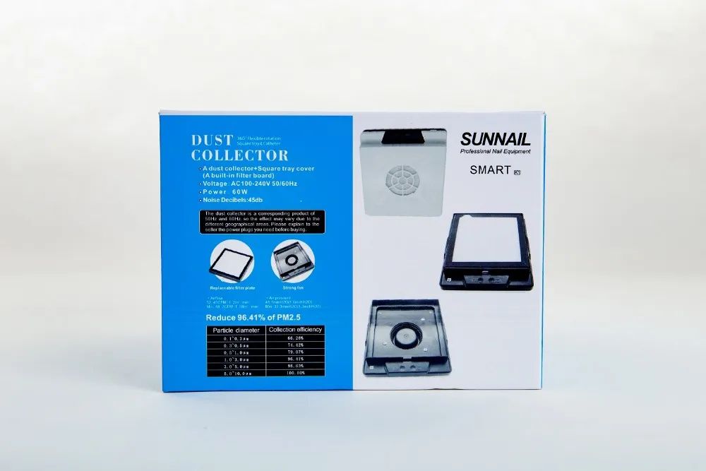 Nail Dust Collector Vacuum Quiet Extractor Nail Art Dust Absorber Cleaner Suction Collector Max