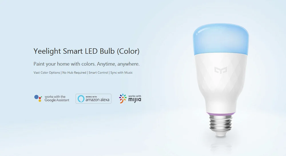 xiaomi yeelight led bulb