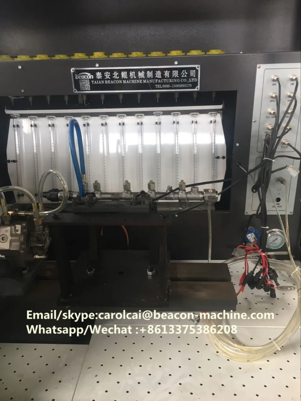 Bcs815 Diesel Fuel Injection Pump Calibration Machine With Euieup Heui