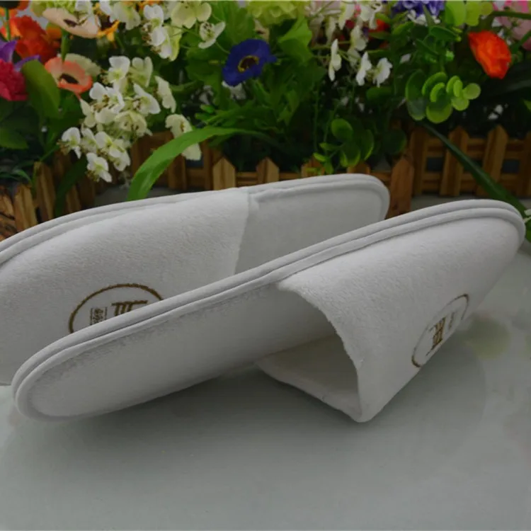 Fashion Daily Use Slippers For Hotel Home Travel Spa Guest Shoes In