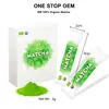 Te Machine Halal Certificate Organic Matcha Green Tea Private Label Price Per kg Latte Powder Penang Japon Milk Mill Instant Tea