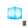 Custom electronic LED light up cube table and chairs
