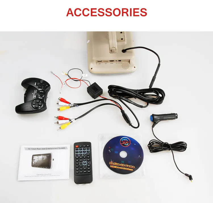 9 Inch Hdmi Input Multimedia Entertainment Native 32 Games Active