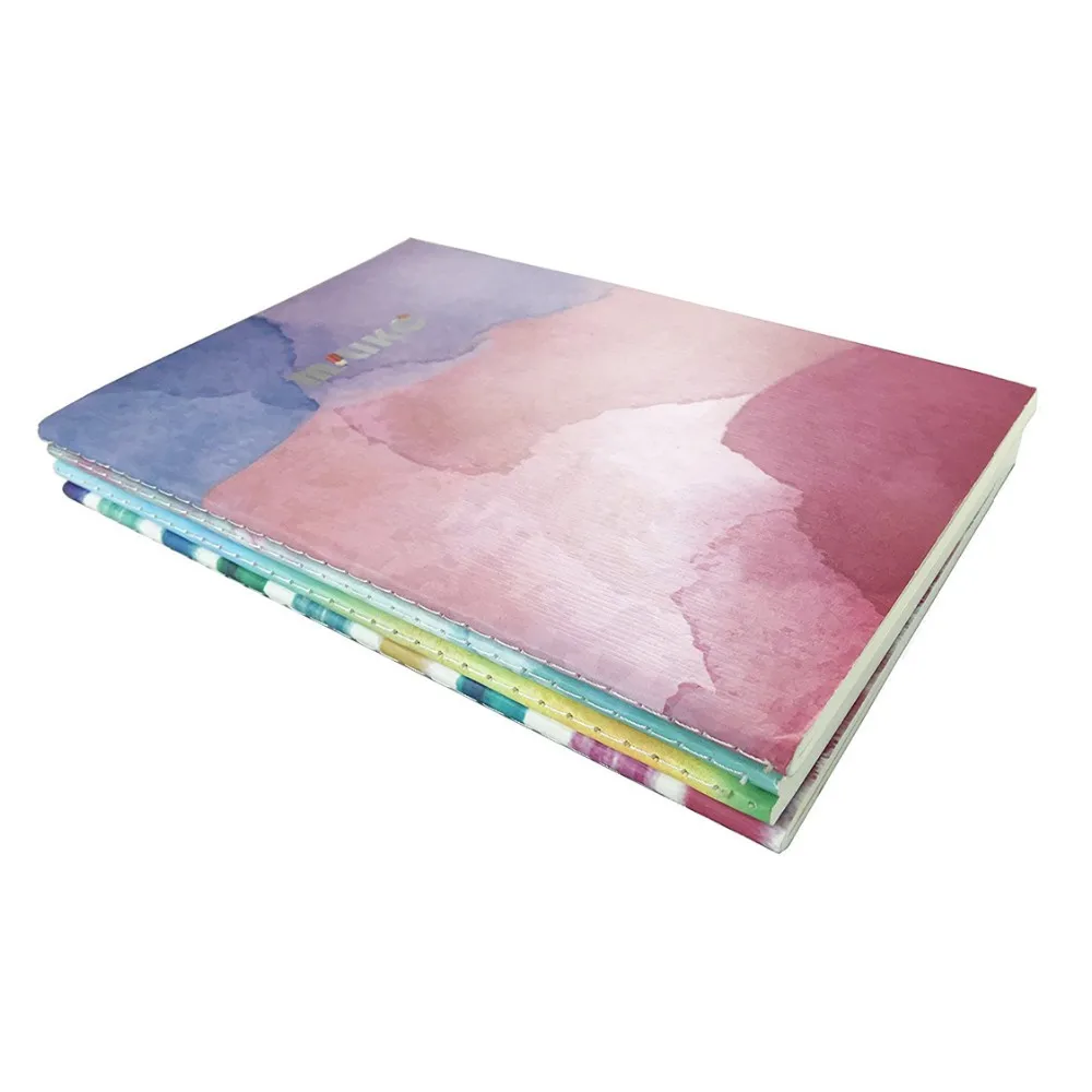 A5 Watercolor Series Softcover Writing Notebooks/journals/diary Unique ...