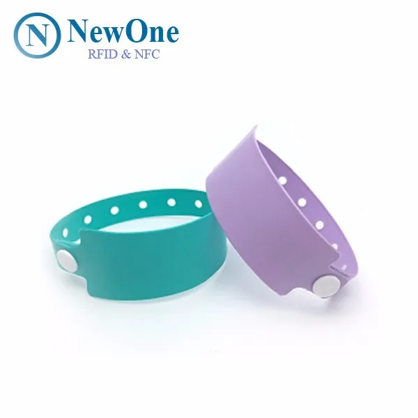Promotional Disposable Waterproof Rfid Plastic Wristband Buy High