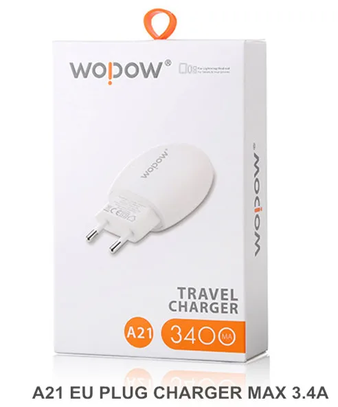 Wopow Fast Charger 2.0A 1usb With Factory Price Phone Charger