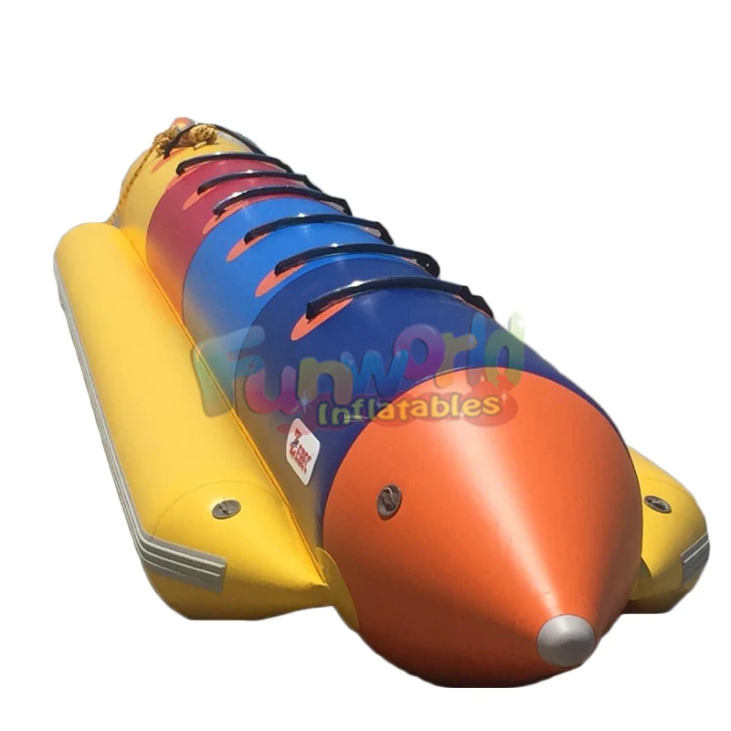 6 Person Banana Boat Price Flyfish Inflatable Banana Boat For Sale