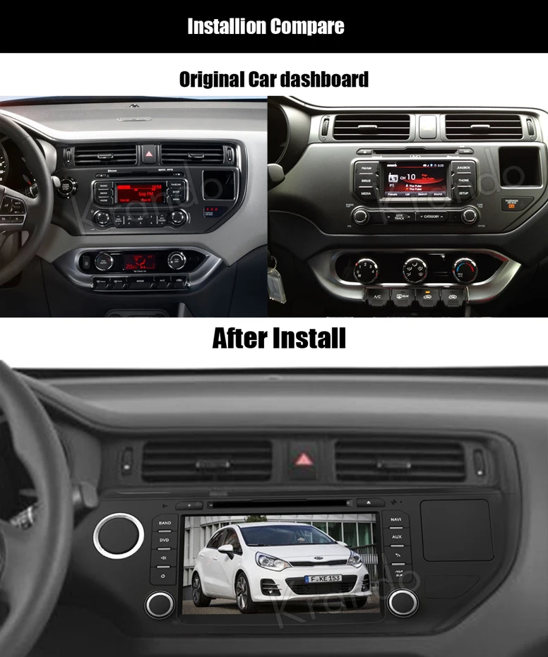 for kia rio navigation