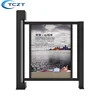 apartment security pedestrian swing gate with billboard