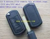 New Uncut La 3 button flip remote key without logo (315 mhz/433 mhz/HU92/EWS4 ID46 chip)