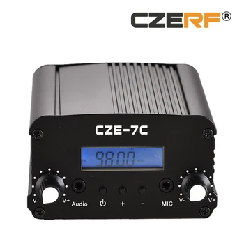 Cze-7c 7w Audio Pll Fm Transmitter Tube Amplifier For Hf Ham Radio ...