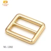 round wire zinc alloy tri-glide square buckle