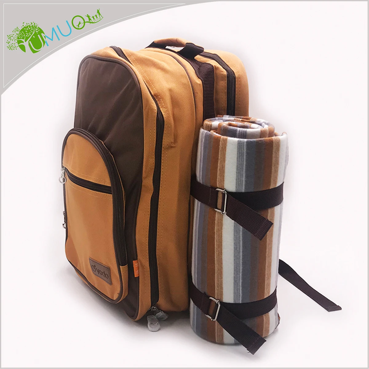 picnic backpack set for 4