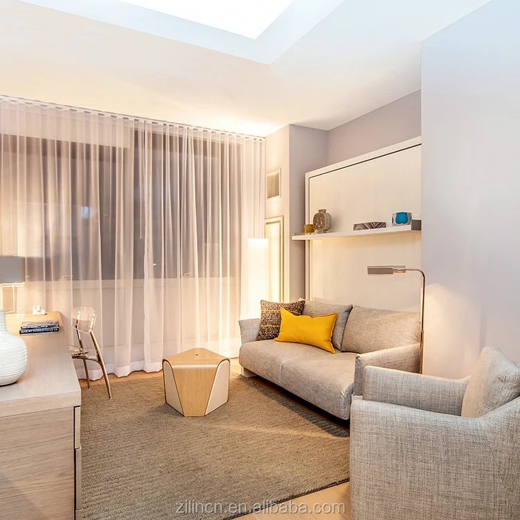 Storage Sofa Wall Bed Innovative Hidden Bed & Wardrobe Steel Beds