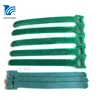 Green Hook And Loop Guitar PC Mic Cable Wire Cord Straps Ties Organizer