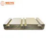 2019 OEM Anodizing Aluminium Profile botton rail transom angle