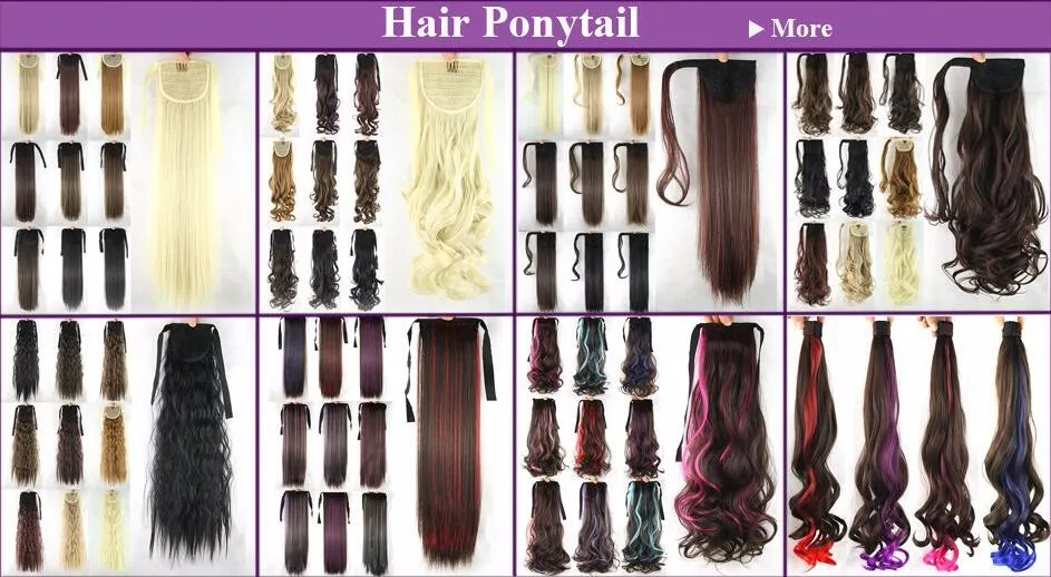 Holly hair for braiding synthetic ponytail synthetic ponytails