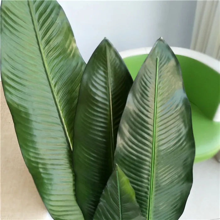 F3069 Wholesale Green Banana Leaf Artificial Banana Leaves Buy
