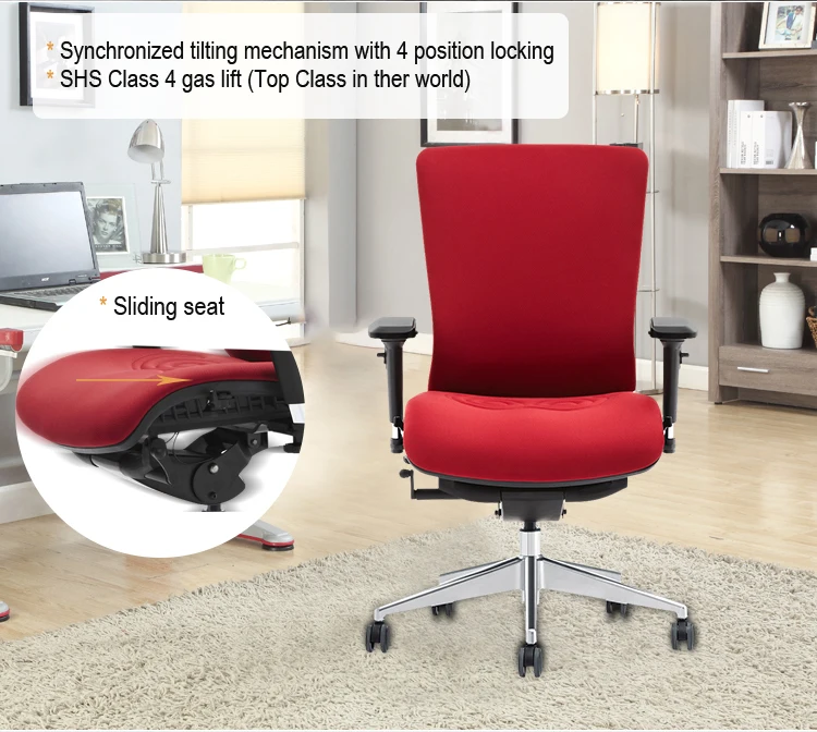 Wholesale Ergonomic Adjustable Height Chair Middle Back Swivel Mesh