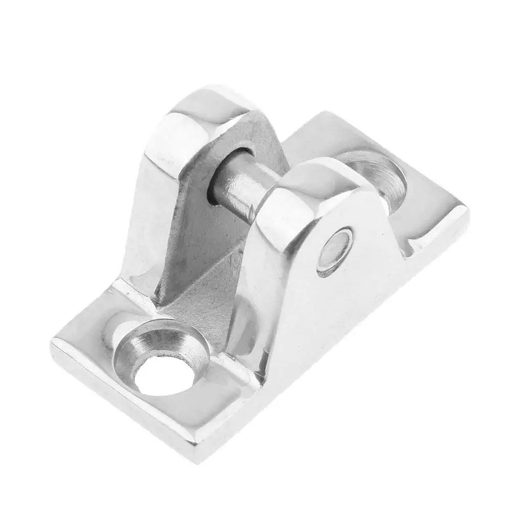 2 PK TAYLOR MADE 1205 BIMINI TOP HARDWARE SIDE MOUNT CHROME DECK HINGE