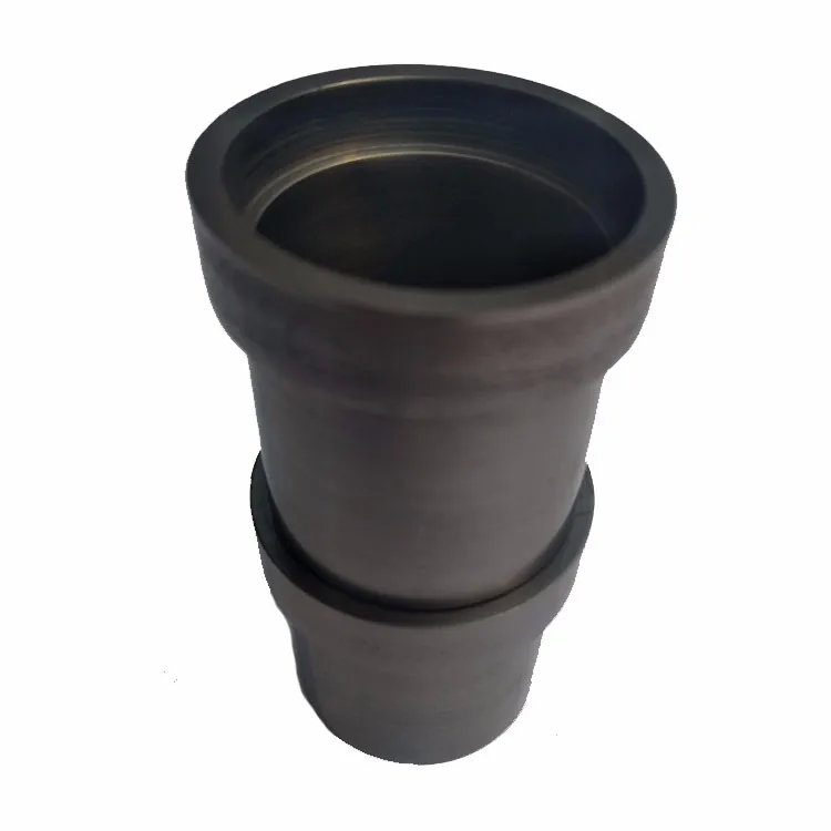 1.75-1.85 g/cm3 density long using life graphite crucible