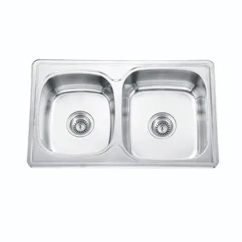 Modern Double Bowls Sinks Stainless Steel Sink For Kitchen Sink Ck237 View Kitchen Sink Dawn Yh Product Details From Kaiping Dawn Plumbing Products